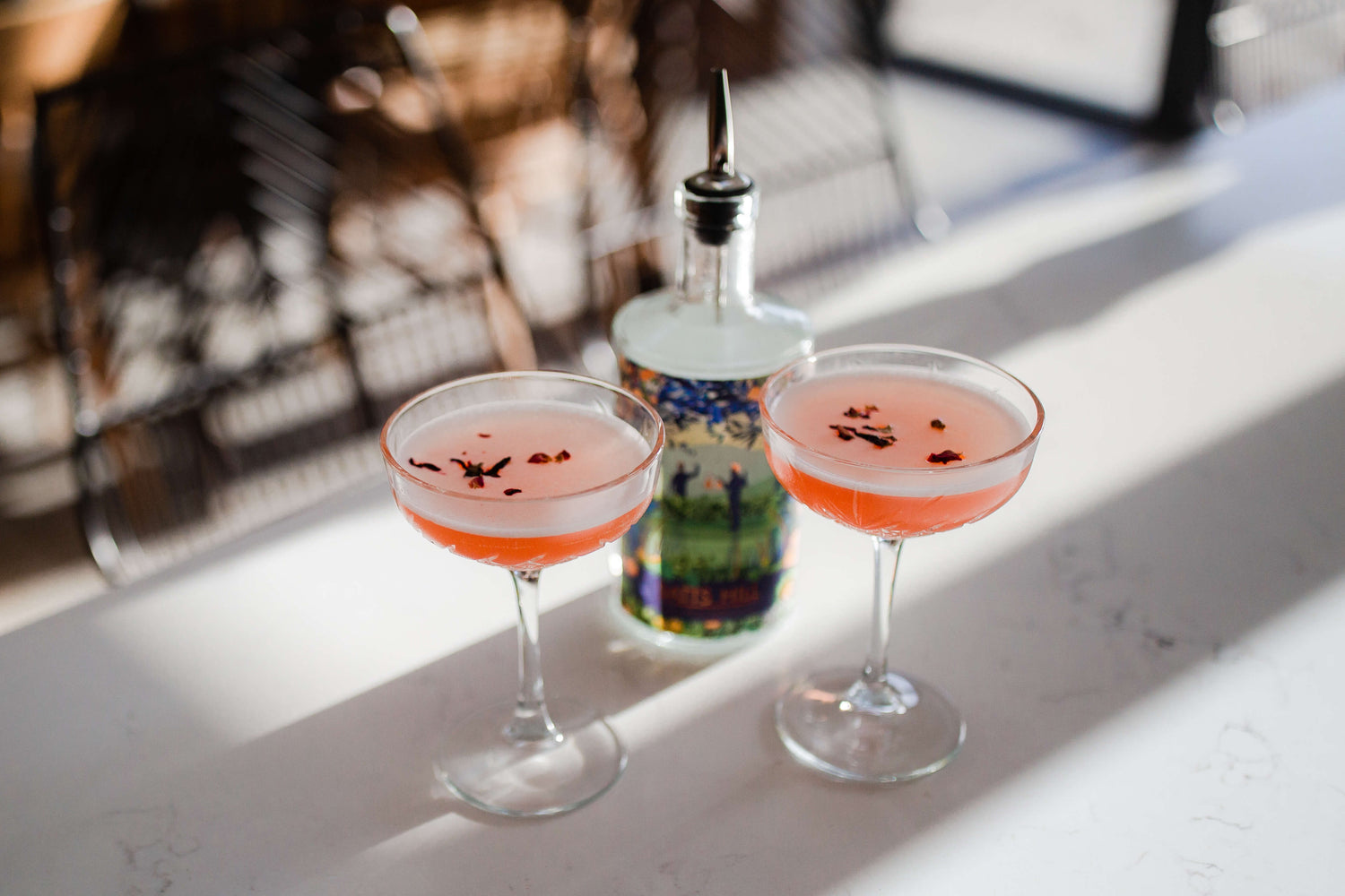 Batts Hill Flower of Paradise Gin Drink