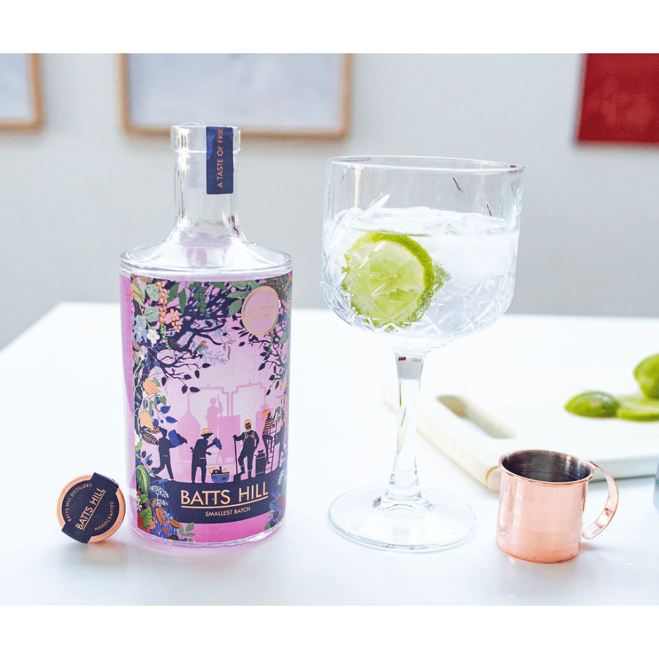 Batts Hill Smallest Batch Strawberry & Pink Peppercorn Gin 70cl