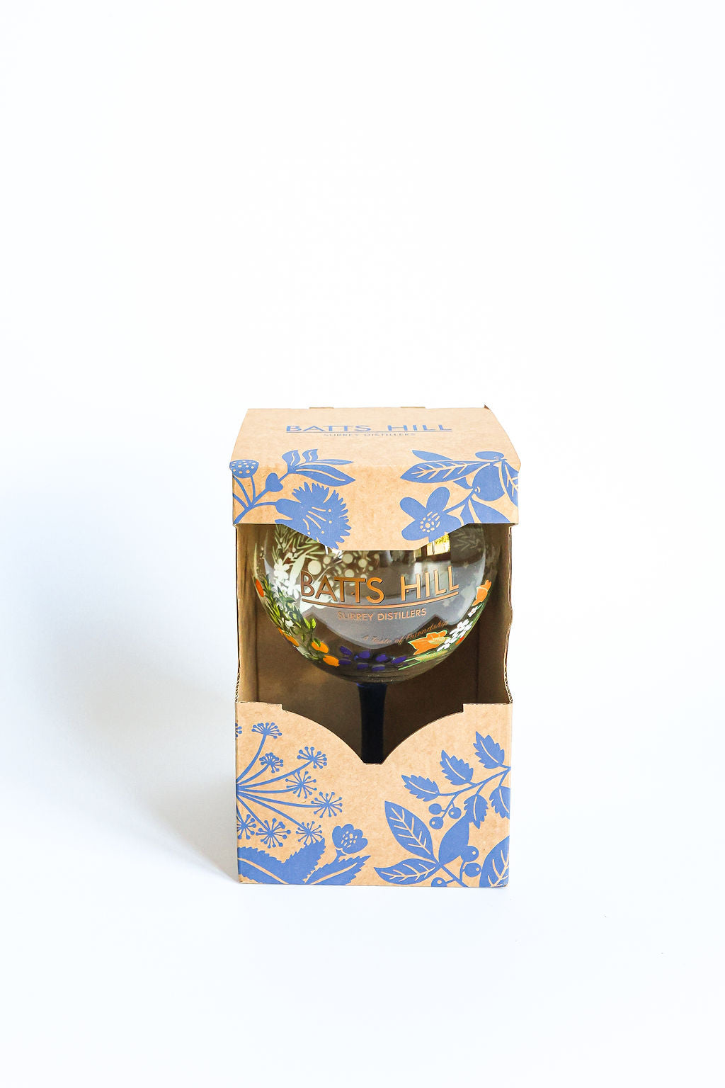 Batts Hill Balloon Gin Glass Gift Box