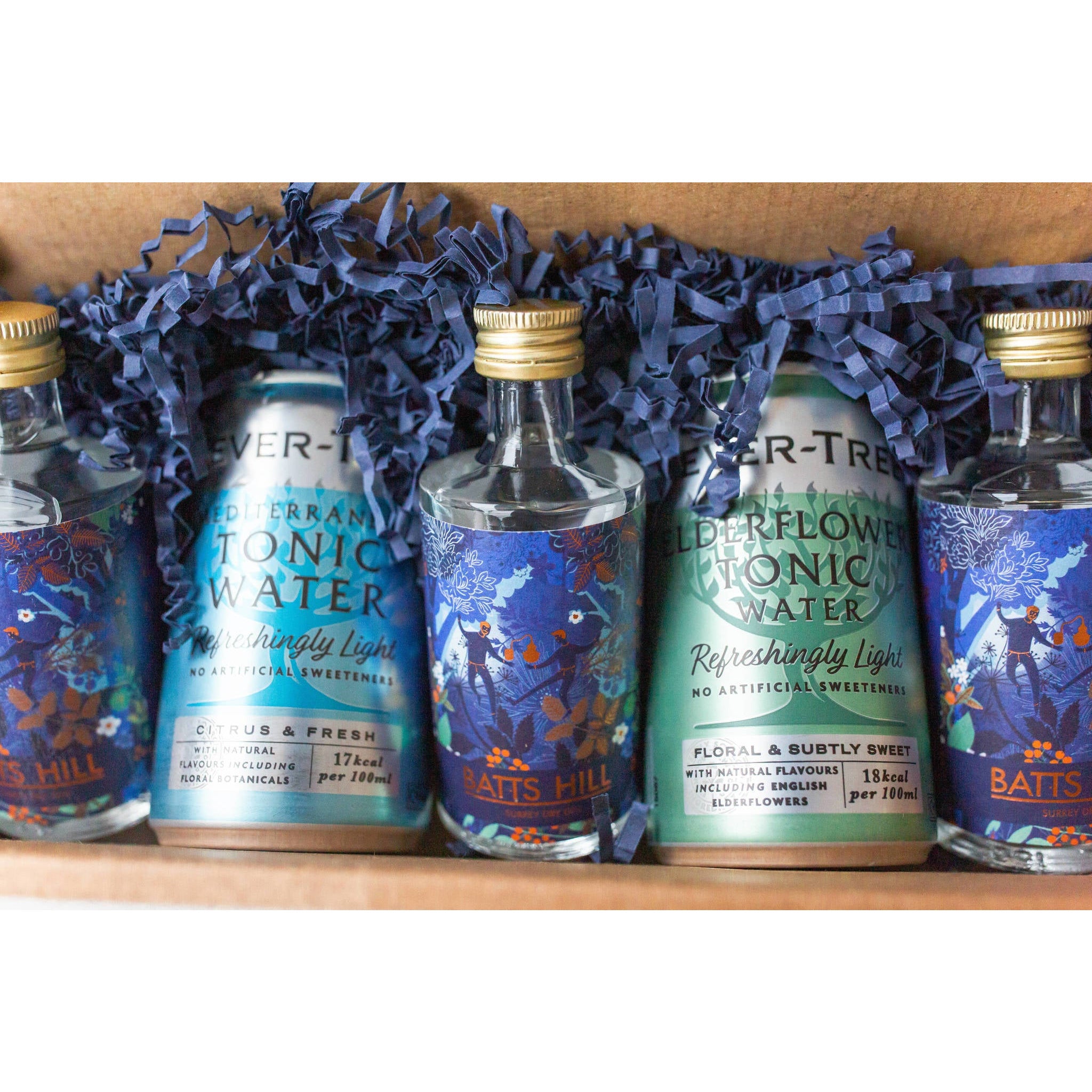 Batts Hill Surrey Dry Gin & Tonic Miniature Gift Box