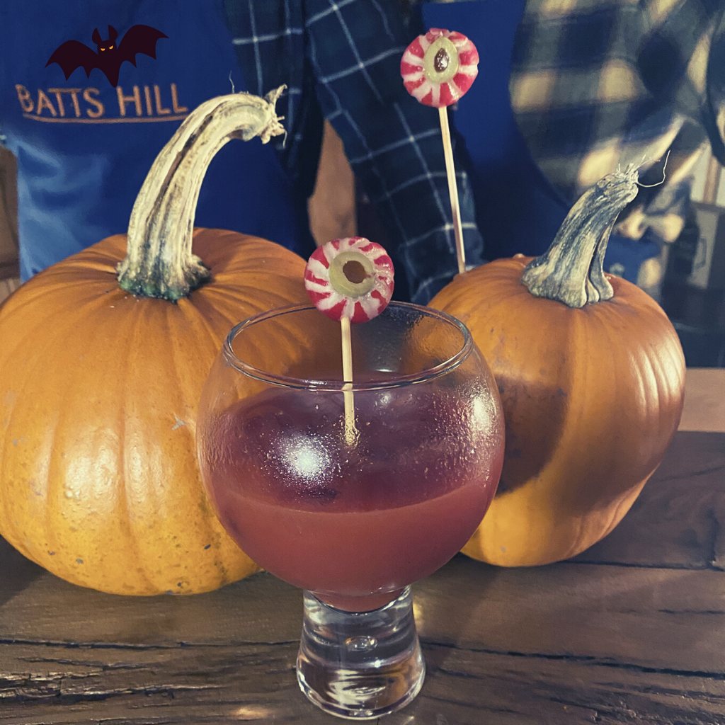 Batts Hill Surrey Dry Gin Halloween Cocktail