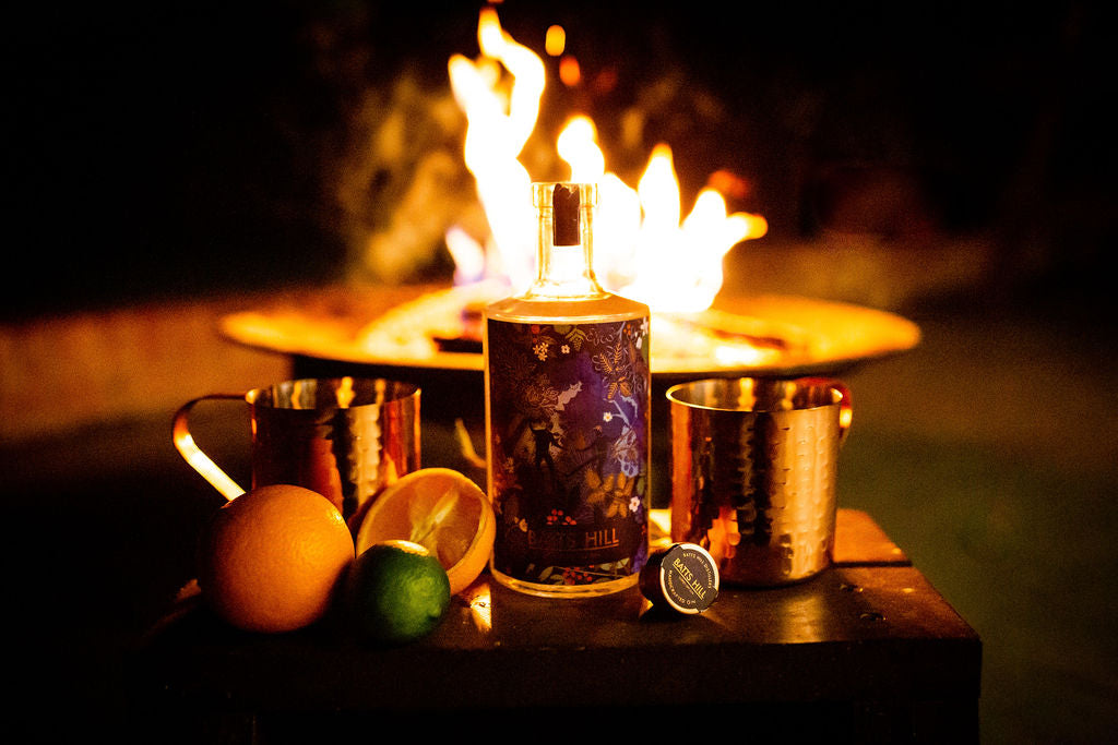 Batts Hill Surrey Dry Gin spiced cranberry gin punch with cinnamon and citrus