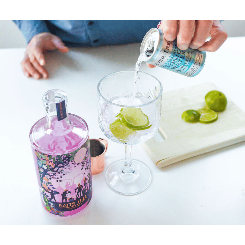 Batts Hill Smallest Batch Strawberry & Pink Peppercorn Gin 70cl