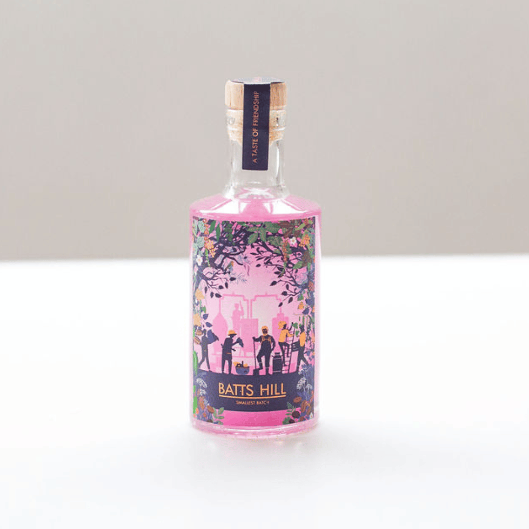 Batts Hill Smallest Batch Strawberry & Pink Peppercorn Gin 20cl
