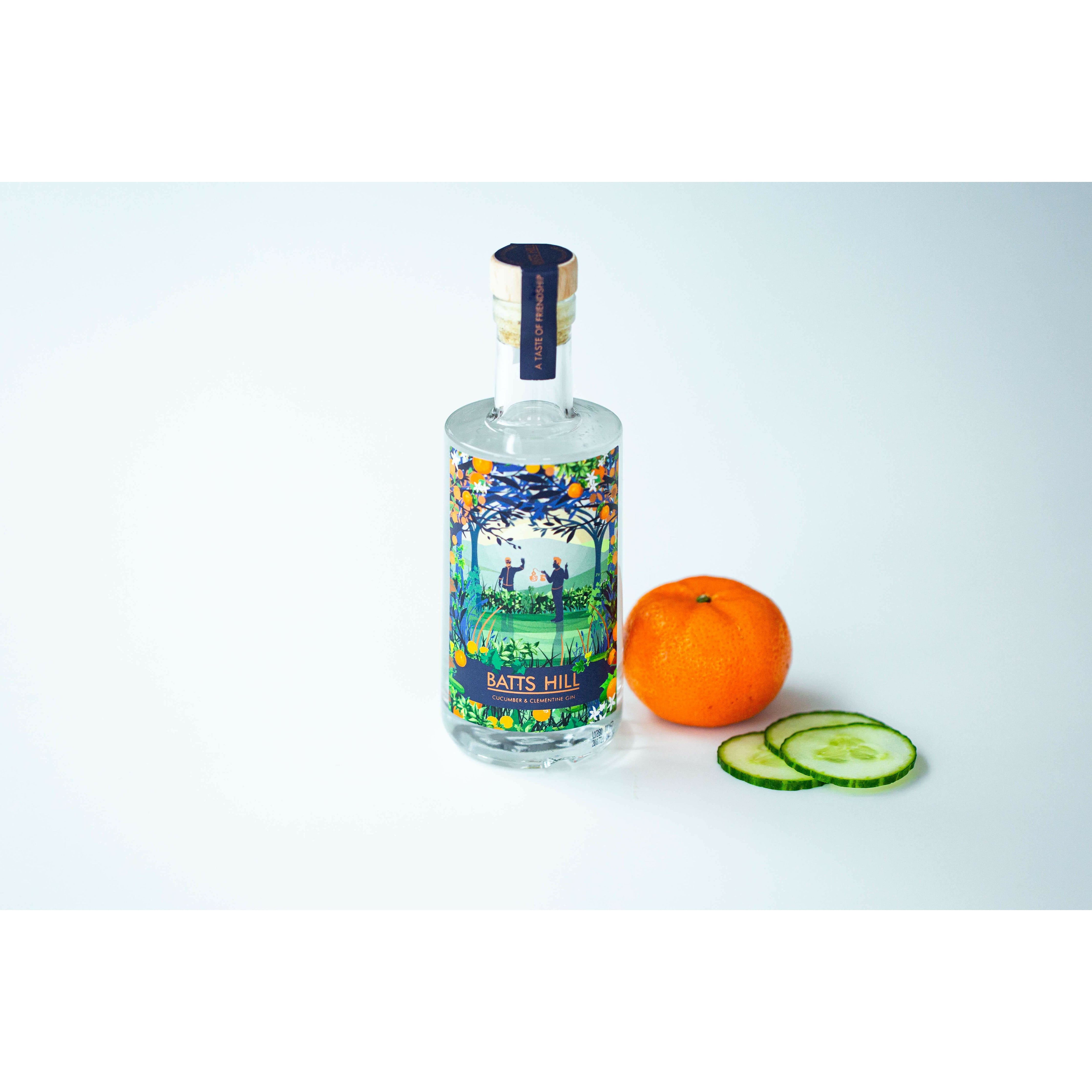 Batts Hill Cucumber & Clementine Gin 20cl