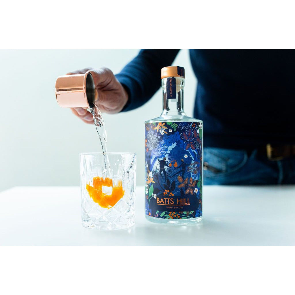 Batts Hill Surrey Dry Gin 70cl Gift Set