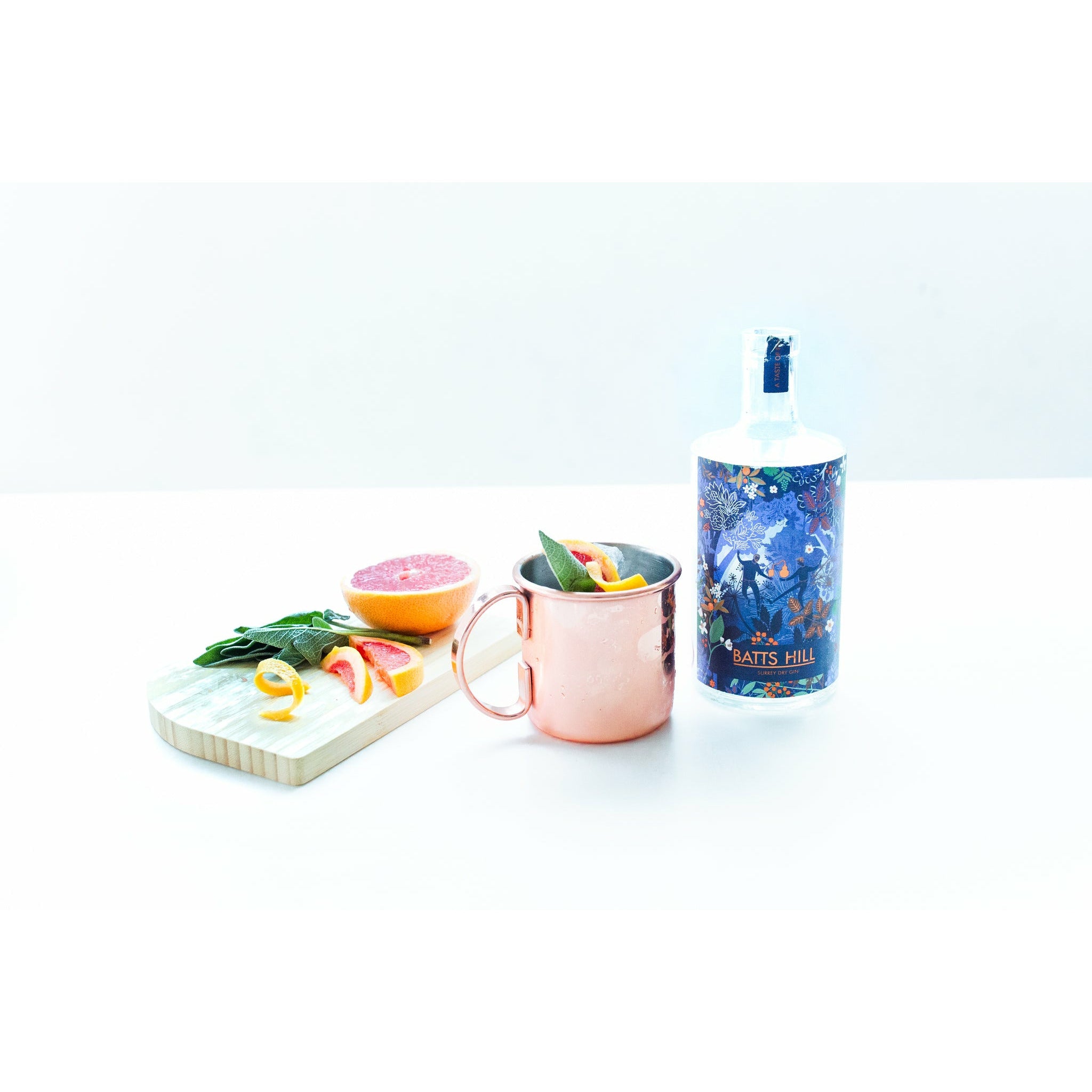 Handled Copper Mule Cup 500ml